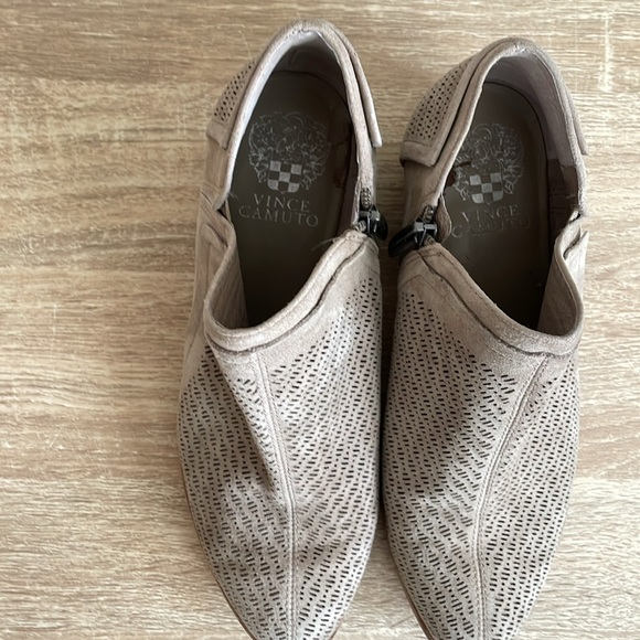 Vince Camuto Light Tan Suede Bootie - Picture 5 of 5